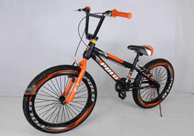 Anekadoo - Toko Mainan Sepeda BMX 20 Polo Ban Besar Orange Hitam, di Kota Probolinggo