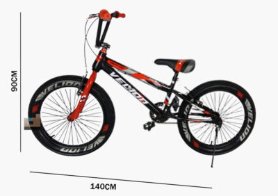 Anekadoo - Toko Mainan Sepeda BMX 20 Velion Ban Besar Hitam Merah, di Kota Probolinggo