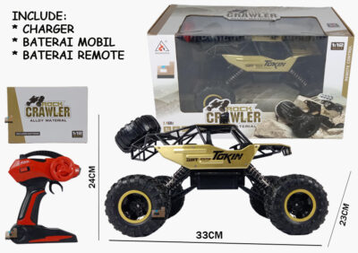 Anekadoo - Toko Mainan Radio Control Rock Crawler Alloy Material di Kota Probolinggo