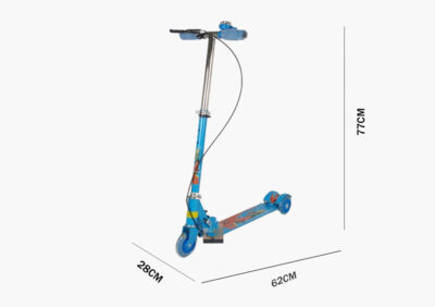 Anekadoo - Toko Mainan Scooter Kickboard, Bel & Rem, biru di Kota Probolinggo