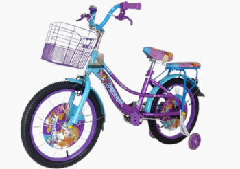 Anekadoo - Toko Mainan Sepeda Anak Cewek Mini 18 Inch Paragon Roda Samping, ungu di Kota Probolinggo