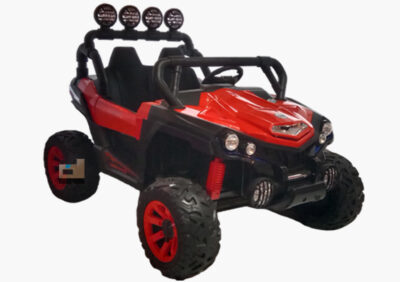 Anekadoo - Toko Mainan mobil aki anak jeep jumbo ln-sv-0093 4 dynamo big size, merah di Kota Probolinggo