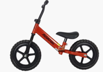 Anekadoo - Toko Mainan balance bike sepeda keseimbangan tanpa pedal aviator at-7901, merah di Kota Probolinggo