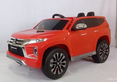 Anekadoo - Toko Mainan Mobil aki anak jeep mitsubishi pajero sport M-8899, merah di Kota Probolinggo