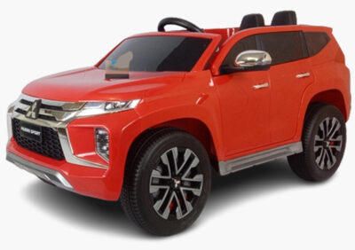 Anekadoo - Toko Mainan Mobil aki anak jeep mitsubishi pajero sport M-8899, merah di Kota Probolinggo