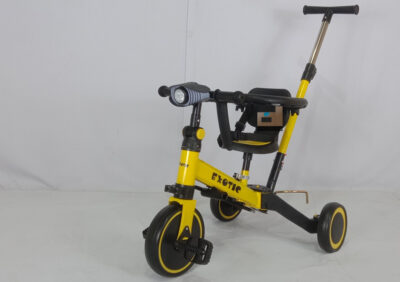 Anekadoo - Toko Mainan sepeda roda tiga exsotic ET-709-7, kuning di Kota Probolinggo