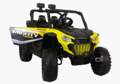 Anekadoo - Toko Mainan mobil aki anak jeep m-9388 mighty offroad 1000s, kuning di Kota Probolinggo