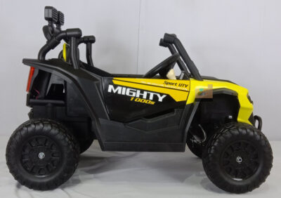 Anekadoo - Toko Mainan mobil aki anak jeep m-9388 mighty offroad 1000s, kuning di Kota Probolinggo