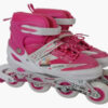 Anekadoo - Toko Mainan Sepatu roda power skates ukuran L, sepatu roda anak ABCED-1, pink di Kota Probolinggo