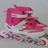 Anekadoo - Toko Mainan Sepatu roda power skates ukuran L, sepatu roda anak ABCED-1, pink di Kota Probolinggo