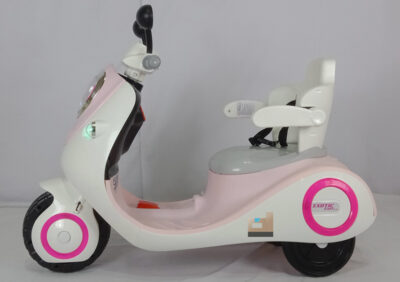 Anekadoo - Toko Mainan motor aki anak vespa style emt 2232 exotic, pink di Kota Probolinggo