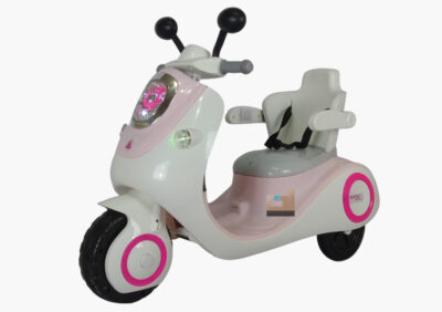 Anekadoo - Toko Mainan motor aki anak vespa style emt 2232 exotic, pink di Kota Probolinggo