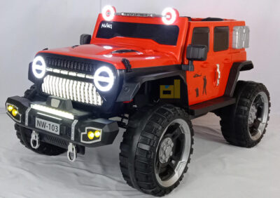 Anekadoo - Toko Mainan mobil aki nw-103 pmb toys JEEP JUMBO, merah di Kota Probolinggo