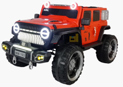 Anekadoo - Toko Mainan mobil aki nw-103 pmb toys JEEP JUMBO, merah di Kota Probolinggo