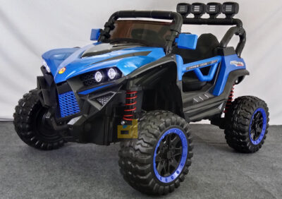 Anekadoo - Toko Mainan mobil aki pj-8604 12v-7ah 4wd, biru laut di Kota Probolinggo