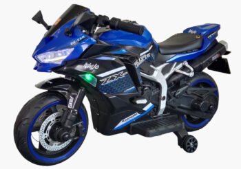 Anekadoo - Toko Mainan motor aki ninja zx 25r, biru di Kota Probolinggo