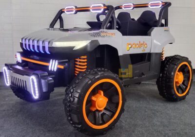 Anekadoo - Toko Mainan mobil aki pj-8611 abu di Kota Probolinggo