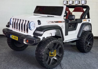 Anekadoo - Toko Mainan mobil aki pj-8608 putih di Kota Probolinggo